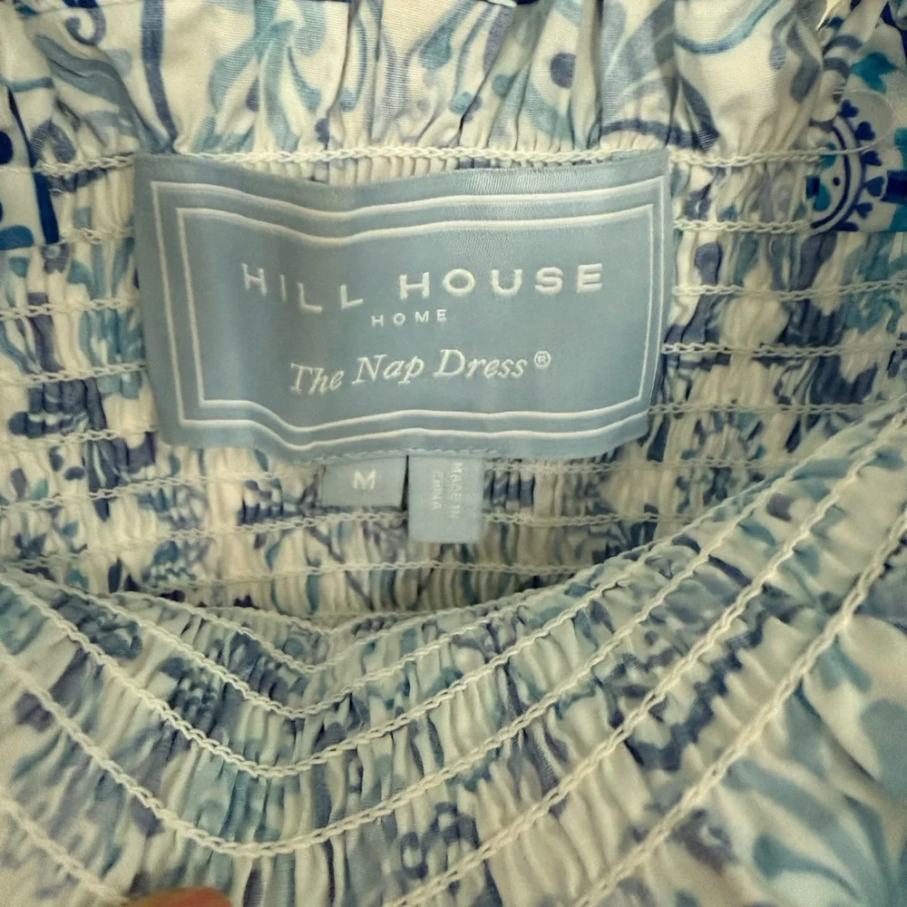 Hill House Ellie Nap Dress in Blue Mosaic - Picture 10 of 16